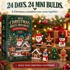 Mini Christmas Brick Ornament Advent Calendar 2026 Building Blocks Countdown Gif