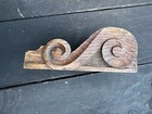 Antique Carved Corbel Oak Architectural Salvage 6    Reclaimed Single Oak Corbel