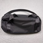 Gymshark Duffle Bag Black Everyday Small Pockets Handles
