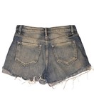 Kancan Women s Blue Distressed Denim Cut Off Shorts M High Rise 5-pocket