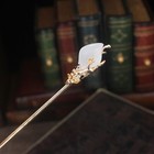 Vintage Metal Flower Hairpin For Women Antique Hair Stick Girl Costume Hair Clip