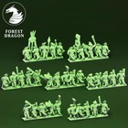 10mm Mighty Empires Warmaster Reptilian Warriors By Forest Dragon