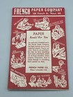 French Paper Company Speckletone Promotional Swatch Book 