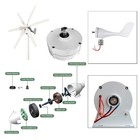 Gearless Permanent Magnet Generator Turbine Low Speed 500w For Water Conservancy