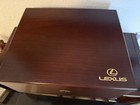   lexus  Pyrography Cherry Wood Cigar Humidor Very Rare One Owner Free Cigar  