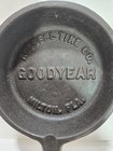 Vintage Goodyear Mini Cast Iron Advertising Skillet Milton Florida