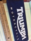 Triumph Motorcycles Advertisement Pad Beverage Holder -rubber Back - Age Unknown