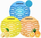 Bulk Urinal Deodorizer Screens - 36 Pack Ocean Breeze  Lemon  Orange Scents