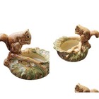Weller Usa Squirrel Bowl Planter Vtg Ceramic Nut Candy Plant Decor Antique