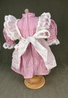 American Girl Doll Samantha Birthday Dress With Pinafore 1989 Pleasant Company