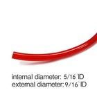 Kegerator Co2 Gas Line Beer Hose 5 16 Red 3 16    