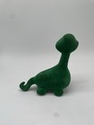 Vintage 1986 Gund Green Dinosaur Plush 11  Stuffed Animal