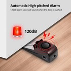 120db Siren Door Stop Alarm Portable Blocker Indoor Travel Anti Theft Protection