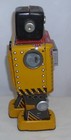 Busy Cart Robot Tin Battery Toy 1960 Horikawa Japan