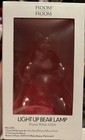 Room 2 Room Pink Gummy Bear Shaped Light Up Lamp-brand New 5b