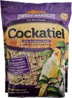 Cockatiel Bird Food With Sunflower Seeds  4 Lbs Bag - Seed Mix For Cockatiels