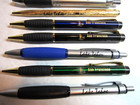 Lot Of 12 Promotional Sample  Ballpoint Pens-variety Set- All New