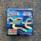 Ontel Magic Tracks 10 Foot Glow In The Dark Bendable Flexible Racetrack With Led