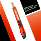 20 Bulk Small Red Utility Knife Box Cutters Snap Off Blade 9mm Blade