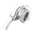 Stainless Steel Honey Gate Valve Beekeeping Equipment Extractor Bucket Tool