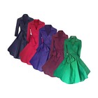 Vintage 50 s Style Rockabilly Pinup Swing Wrap Evening Party Dress Sizes 4 - 28