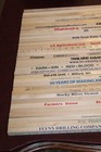 33 Square Yardstick Wood Wooden Ruler Lot Advertising Sign Color Art Craft Hobby