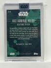 2020 Laura Dern Auto  20 Topps Star Wars Stellar Signatures Vice Admiral Holdo 
