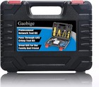 Network Tool Kit Rj45 Crimper Pass-through W  Tracker Punchdown
