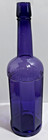 Weideman Holmes Cleveland O Ohio Pre Pro Amethyst Whiskey Bottle 1890 s