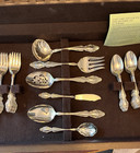 Vintage Oneida 1881 Rogers Baroque Rose Flatware Service For 16 Plus Serving