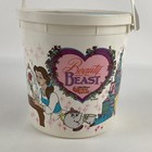 Walt Disney World On Ice Beauty And The Beast Souvenir Popcorn Bucket Vintage