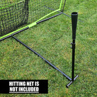 Universal Batting Tee Attachment For Baseball softball Hitting Nets By Swingrail