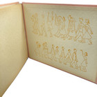 Vintage 1950 s Betty Betz Chicks And Chums Scrapbook Photo Album Pink In Box
