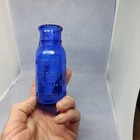 Antique Dug Bromo Seltzer Cobalt Blue 4  Emerson Drug Baltimore Md