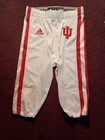 Iu Indiana Hoosiers Team Issued Xl Adidas Logo Authentic Football Pants  