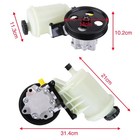  Power Steering Pump Assembly With Pulley reservoir Compatible For Dodge Ram