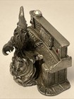 Vintage 1992 Gallo Pewter Wizard Sorcerer Figurine Bob Ridolfi Stamped - As Is
