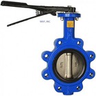4  200 Wog Lug Butterfly Valve Di Body  Aluminum-bronze Disc  Buna-n Seat  Lever