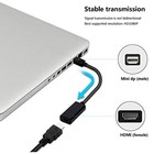 Displayport Mini Dp To Hdmi Adapter Cable Cord Converter Display Port Connector