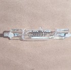 Vintage Ge Fey Stage   Studio Quartzline Hal Bulb R7s Q2000t8 2000w 120v Nos