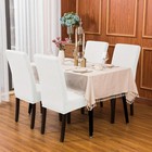 Set Of 2 Stretch Dining Room Chair Covers Removable Washable Seat Protectors
