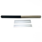 1mm-4mm Edges Guitar Fret Crowning File Dressing Tool   2 Protection Sheets Set