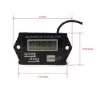 Tiny Tach Tt2am Digital Hour Meter Tachometer Adjustable Resettable Job Timer
