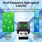 Usb Wifi 6 Bluetooth 5 4 Adapter 900mbps Dual Band 2 4 5ghz Usb Dongle Pc