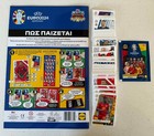 Topps Lidl Euro 2024 Topps Match Attax - Full Set 108 Cards   Album   Pack