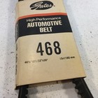 Gates 468 Green Stripe Notched V Belt Tr22461 86200468 - Made In Usa