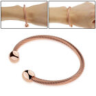 Men Women Magnetic Copper Bracelet Therapy Arthritis Healing Energy New