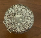 Vintage L s m  Sterling Cover steel Body Yoyo - Acanthus Leaves Silver 925 -used