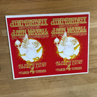 Fillmore Poster Jimi Hendrix B g  105 - 2 Up Variant Rick Griffin