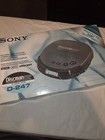 Vintage Sony Discman Esp D-247 Portable Cd Player Gray Mega Bass  Headphone Jack